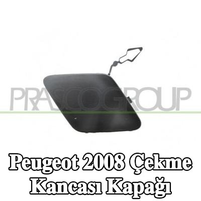 PRASCO Çekme kancası kapağı Ön — Peugeot 2008