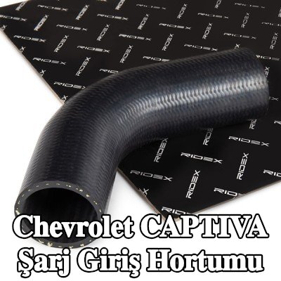 RIDEX Egzoz turboşarjı önündeki şarj emme hortumu — 2008 Chevrolet Captiva