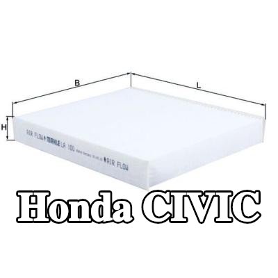MAHLE مرشح حبوب اللقاح Particulate Filter — 1990 Honda Civic