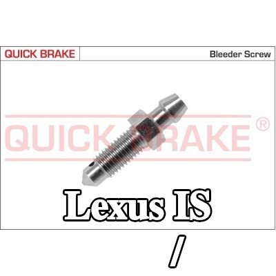 QUICK BRAKE برغي/صمام التهوية — Lexus Is