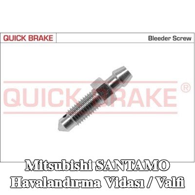 QUICK BRAKE Havalandırma vidası / valfi — Mitsubishi Santamo