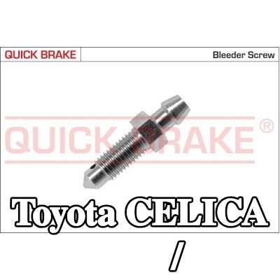 QUICK BRAKE برغي/صمام التهوية — Toyota Celica