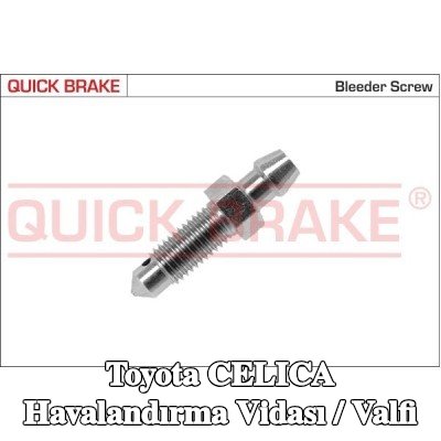 QUICK BRAKE Havalandırma vidası / valfi — Toyota Celica