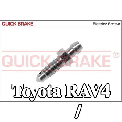 QUICK BRAKE برغي/صمام التهوية — 2011 Toyota Rav4