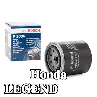 BOSCH فلتر الزيت مع صمامين مانعين للرجوع — 1996 Honda Legend