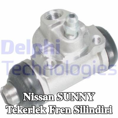 DELPHI Entegre regülatörsüz Tekerlek Fren Silindiri — Nissan Sunny