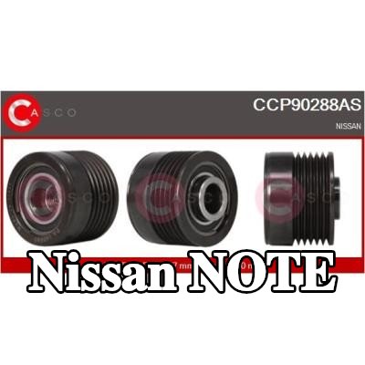 CASCO بكرة، المولد — Nissan Note
