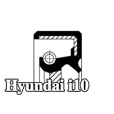 CORTECO حشية العمود, ناقل الحركة اليدوي محور الدفع — 2009 Hyundai i10