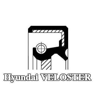 CORTECO حشية العمود, ناقل الحركة اليدوي محور الدفع — Hyundai Veloster