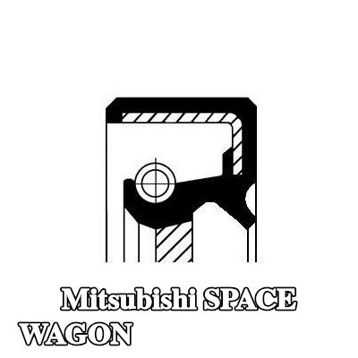 CORTECO حشية العمود, ناقل الحركة اليدوي محور الدفع — Mitsubishi Space Wagon