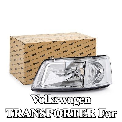 TYC Far Sol, H4, ampul tutuculu, elektrik motorlu — 2012 Volkswagen Transporter