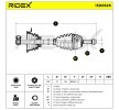 RIDEX Tahrik mili Ön Aks Sol, 593mm — Renault Express (6)