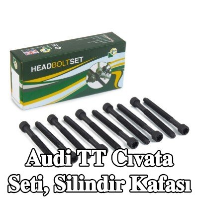 BGA Cıvata Kiti, silindir kafası M10 — 2007 Audi Tt