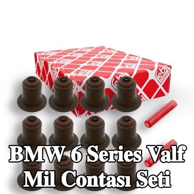 FEBI BILSTEIN Egzoz tarafı valf gövdesi conta seti — BMW 6 Series