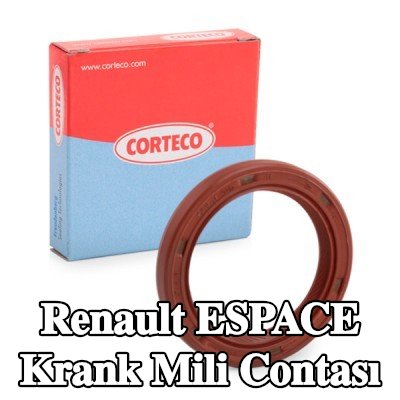 CORTECO FPM (florlu kauçuk) krank mili contası — 1990 Renault Espace