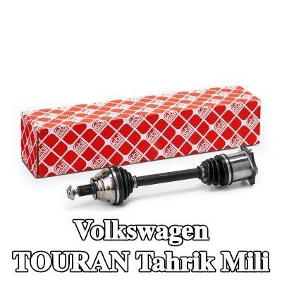FEBI BILSTEIN Tahrik mili Ön Aks Sol, vida ile — Volkswagen Touran