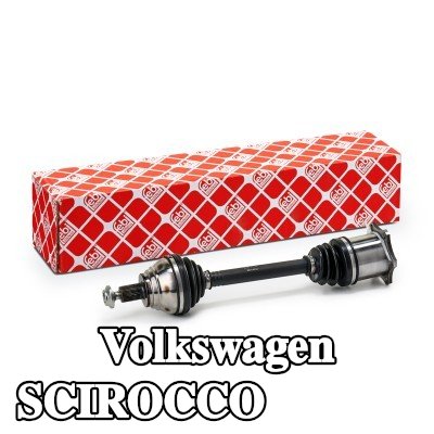 FEBI BILSTEIN عمود الدفع المحور الأمامي الأيسر, مع برغي — Volkswagen Scirocco