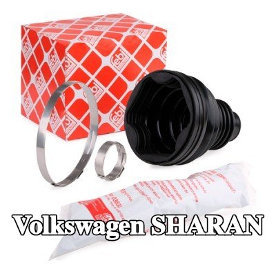 FEBI BILSTEIN طقم غطاء مفصل CV, عمود الإدارة على جانب ناقل الحركة, البلاستيك الحراري — Volkswagen Sharan