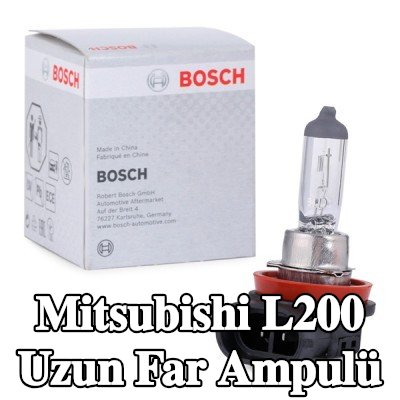 BOSCH Uzun far ampulü H11, 55W, 12V — Mitsubishi L200