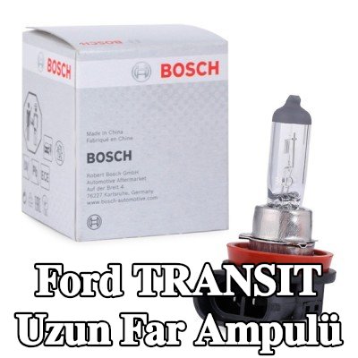 BOSCH Uzun far ampulü H11, 55W, 12V — 2008 Ford Transit