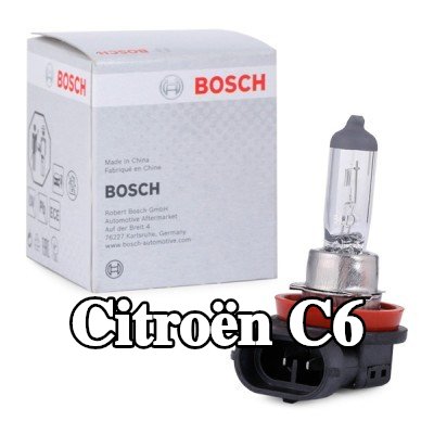 BOSCH لمبة الضوء العالي H11, 55W, 12V — Citroën C6