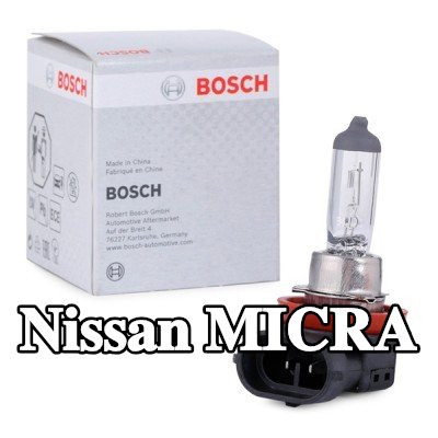 BOSCH لمبة الضوء العالي H11, 55W, 12V — Nissan Micra