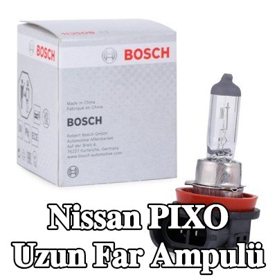 BOSCH Uzun far ampulü H11, 55W, 12V — Nissan Pixo