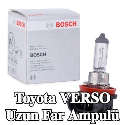 BOSCH Uzun far ampulü H11, 55W, 12V — Toyota Verso