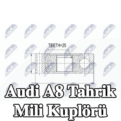 NTY Tahrik mili kuplörü şanzıman tarafı — Audi A8