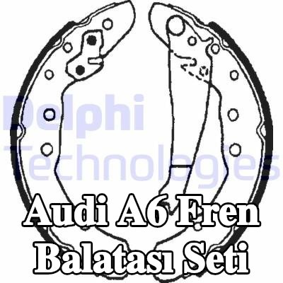 DELPHI Fren Balatası Seti — Audi A6