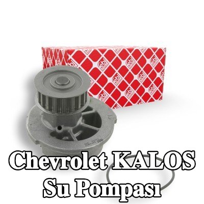 FEBI BILSTEIN Su pompası Diş Sayısı: 19, conta halkası ile — Chevrolet Kalos