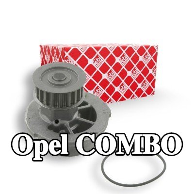 FEBI BILSTEIN عدد أسنان مضخة الماء: 19, مع حلقة مانعة للتسرب — 2000 Opel Combo