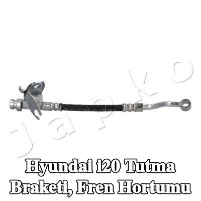JAPKO Tutma Braketi, sol arka aks fren hortumu — Hyundai i20