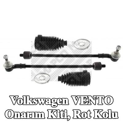 MAPCO Onarım Kiti, bağlantı çubuğu Ön Aks Sol, Ön Aks Sağ, kelepçeli, direksiyon körüğü — Volkswagen Vento