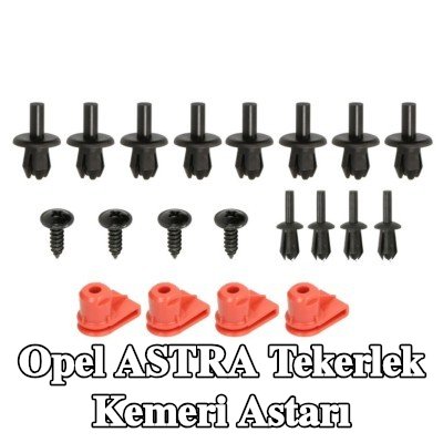 ROMIX Tekerlek kemeri kaplaması Kanat, iç — 2012 Opel Astra