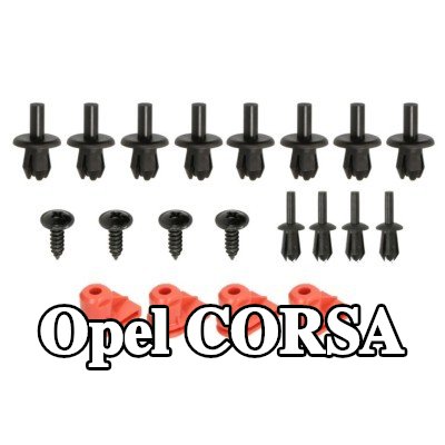 ROMIX بطانة قوس العجلة الجناح, داخلي — 2012 Opel Corsa