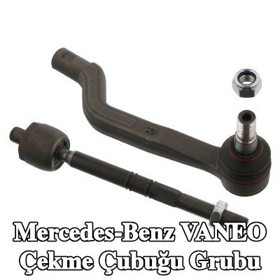 FEBI BILSTEIN Rot kolu grubu OE Turbo YENİ, Ön Aks Sağ, kilit somunu ile — Mercedes-Benz Vaneo