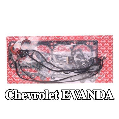 ELRING مجموعة حشيات, رأس الأسطوانة مع حشية غطاء الصمام, مع أختام ساق الصمام — Chevrolet Evanda