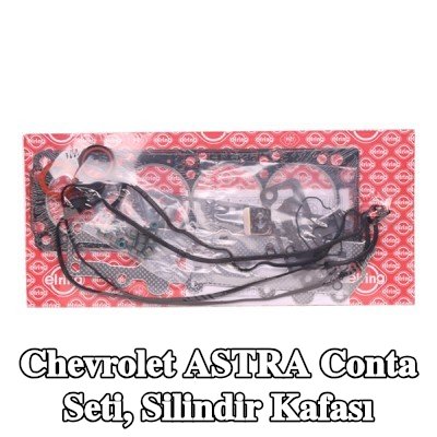 ELRING Conta seti, valf kapağı contalı silindir kafası, valf gövdesi contalı — Chevrolet Astra
