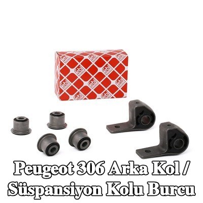 FEBI BILSTEIN Arka kol / Süspansiyon kolu burcu Ön, Alt Ön Aks, Arka — Peugeot 306