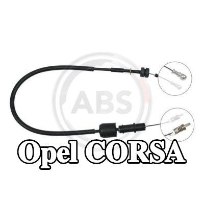 A.B.S. كابل الخانق — Opel Corsa