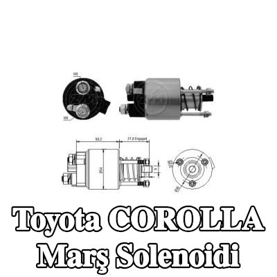 ERA Marş solenoidi — 2001 Toyota Corolla