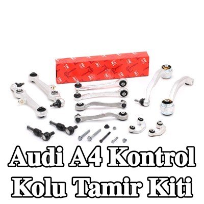 FEBI BILSTEIN Kontrol kolu tamir kiti Ön Aks, bağlantı çubuğu ile, OE Turbo YENİ — 2000 Audi A4