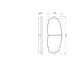 BOSCH Fren balatası seti 15, 5mm — Toyota Dyna (9)