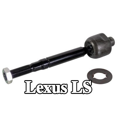 FEBI BILSTEIN قضيب الربط الداخلي المحور الأمامي الأيسر, المحور الأمامي الأيمن, 183mm, مع صامولة مضادة, مع صفيحة قفل — Lexus Ls