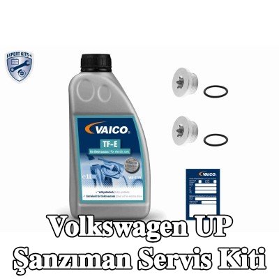VAICO Şanzıman servis kiti Ön Aks, yağ tahliye tapalı, standart yağ değişimi için yağ miktarı ile — Volkswagen Up