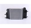 NISSENS Hızlı bağlantı elemanlı intercooler, Sol konektör, açılı, Sağ konektör, açılı — Nissan Note (3)