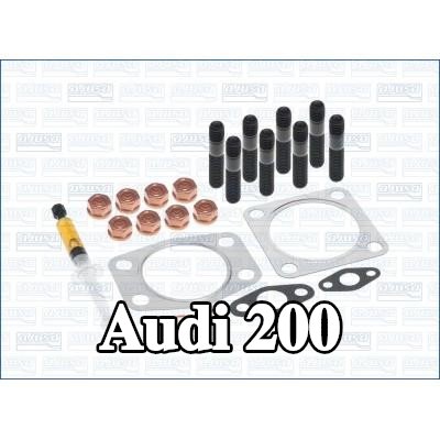 AJUSA مجموعة التثبيت, الشاحن مع الحشيات/الأختام — Audi 200