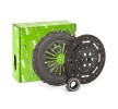 VALEO Debriyaj kiti CLASSIC KIT3P, debriyaj ayırma yatağı ile — SEAT Toledo (1)
