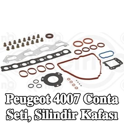 ELRING Conta seti, valf gövdesi contalı silindir kafası, silindir kafası contası olmadan — Peugeot 4007